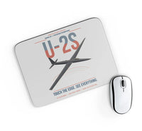 Thumbnail for U-2S Dragon Lady design on light gray rectangle mouse pad