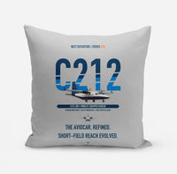 Thumbnail for CASA C-212-300 Aviocar design on light gray pillow