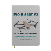 Thumbnail for Autel EVO II Dual 640T V3 design on light gray notebook