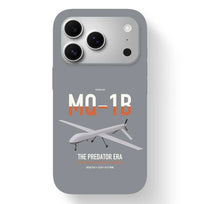 Thumbnail for MQ-1B Predator design on gray magsafe iphone case, for iPhone 17 Pro