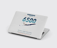 Thumbnail for Bombardier Global 6500 design on light gray MacBook case