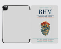Thumbnail for Birmingham-Shuttlesworth International Airport (BHM) design on light gray ipad tablet case