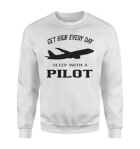 Thumbnail for Get High Every Day Sleep Sweatshirt - view 6