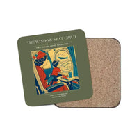 Thumbnail for The Window Seat Child - Designed Coasters design on green army 1-piece