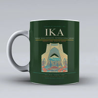 Thumbnail for Imam Khomeini International Airport IKA Mug design on dark green tehran