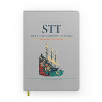 Thumbnail for Cyril E. King Airport (STT) design on light gray notebook