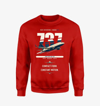Thumbnail for Boeing 737-700 NG design on red sweatshirt
