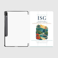 Thumbnail for Painushima Ishigaki Airport (ISG) design on white samsung tablet tablet case