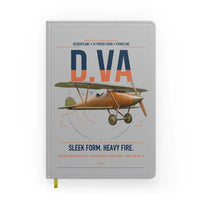 Thumbnail for Albatros D.Va design on light gray notebook