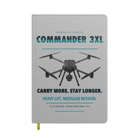 Thumbnail for Draganfly Commander 3XL design on light gray notebook