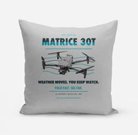 Thumbnail for DJI Matrice 30T design on light gray pillow