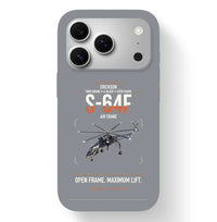 Thumbnail for Erickson S-64F Air Crane design on gray magsafe iphone case, for iPhone 17 Pro