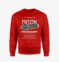 Thumbnail for PW127M design on red sweatshirt
