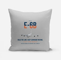 Thumbnail for E-6B Mercury design on light gray pillow