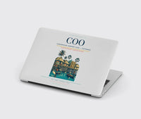 Thumbnail for Cadjehoun Airport (COO) design on light gray MacBook case