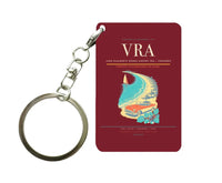 Thumbnail for Juan Gualberto Gómez Airport (VRA) design on dark red key chain