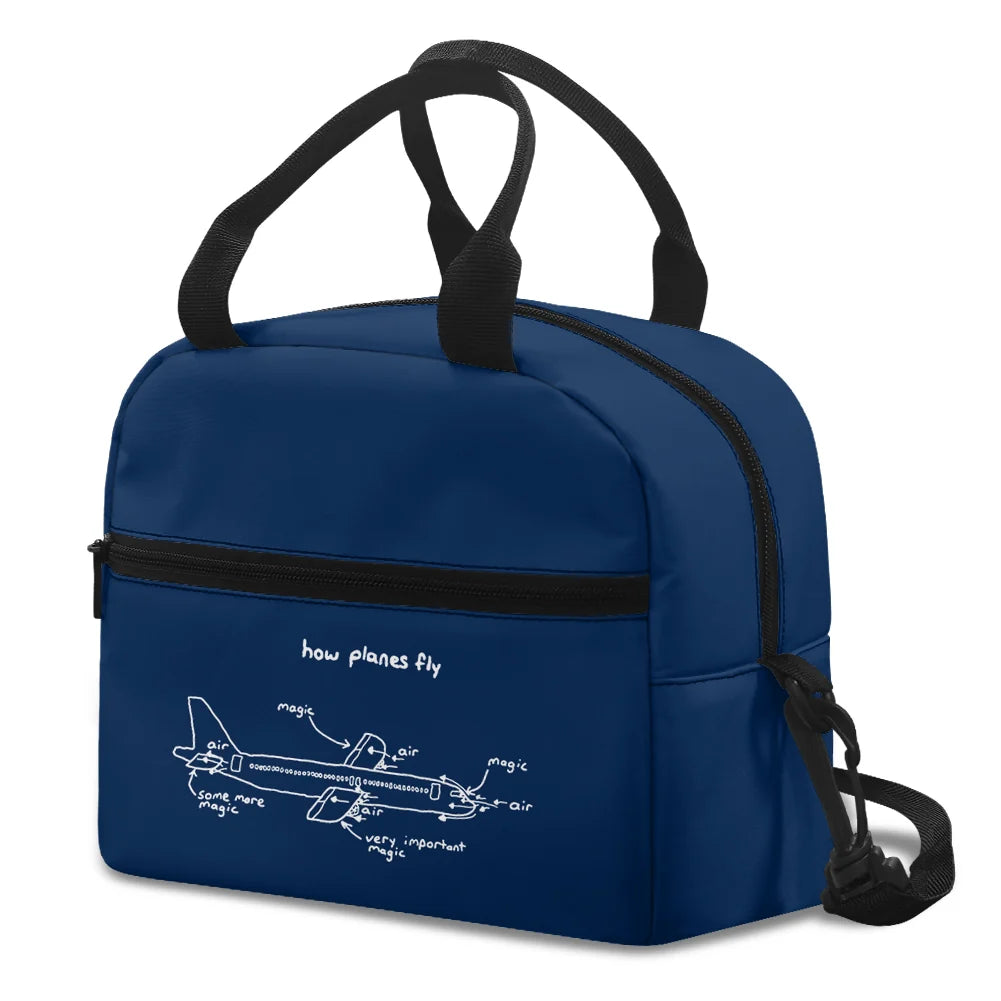 How Planes Fly Lunch Bag - view 6