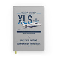 Thumbnail for Cessna Citation XLSPlus design on light gray notebook