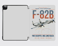 Thumbnail for F-82B Twin Mustang design on light gray ipad tablet case