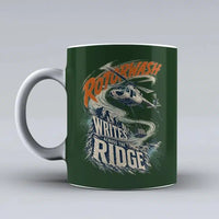 Thumbnail for 655 - Rotorwash Writes Across The Ridge - Mug design on dark green signal