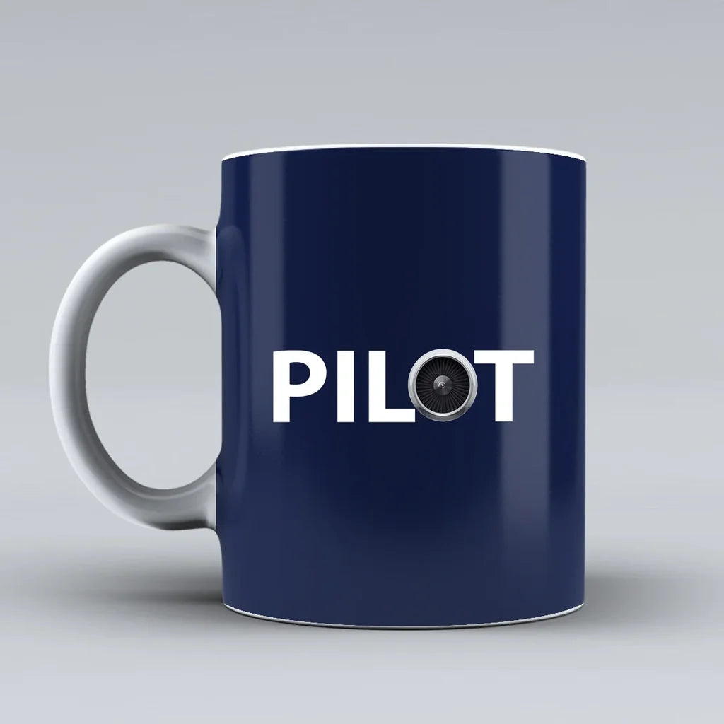 Customisable Pilot & Jet Engine Mug - view 6