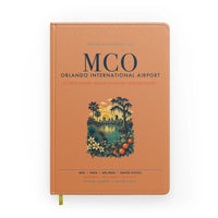 Thumbnail for Orlando International Airport (MCO) design on orange notebook