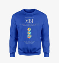 Thumbnail for Sangster International Airport MBJ Sweatshirt - Blue