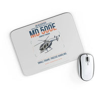 Thumbnail for MD Helicopters MD 500E design on light gray rectangle mouse pad