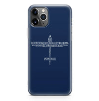 Thumbnail for Aviation Alphabet iPhone Case - view 6