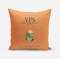Thumbnail for Destin Fort Walton Beach Airport (VPS) design on orange pillow