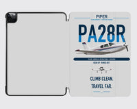 Thumbnail for Piper PA-28R Arrow III design on light gray ipad tablet case