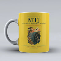 Thumbnail for Montrose Regional Airport (MTJ) airport code design on yellow ceramic mug