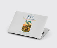 Thumbnail for Jamestown Regional Airport (JMS) design on light gray MacBook case