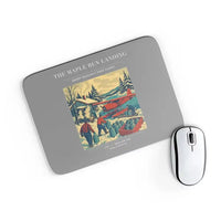 Thumbnail for VINTAGE G4398 - The Maple Run Landing - Designed Mouse Pads design on gray rectangle