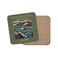 Thumbnail for The Cape Of Storms Rounding - Designed Coasters design on green army 1-piece