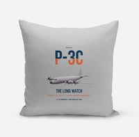 Thumbnail for P-3C Orion design on light gray pillow
