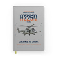 Thumbnail for Airbus Helicopters H225M Caracal design on light gray notebook