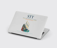 Thumbnail for Cyril E. King Airport (STT) design on light gray MacBook case