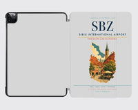 Thumbnail for Sibiu International Airport (SBZ) design on light gray ipad tablet case