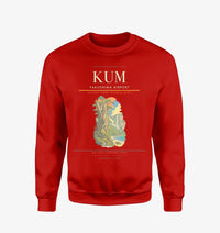 Thumbnail for Yakushima Airport (KUM) design on red sweatshirt