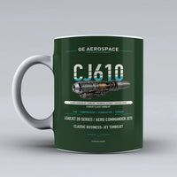 Thumbnail for Mug design on dark green cj610