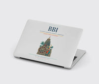 Thumbnail for Biju Patnaik International Airport (BBI) design on light gray MacBook case