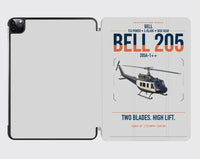 Thumbnail for Bell 205A-1++ design on light gray ipad tablet case