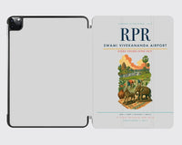 Thumbnail for Swami Vivekananda Airport (RPR) design on light gray ipad tablet case
