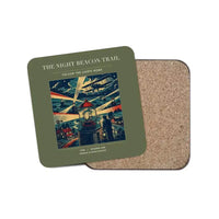 Thumbnail for The Night Beacon Trail - Designed Coasters design on green army 1-piece