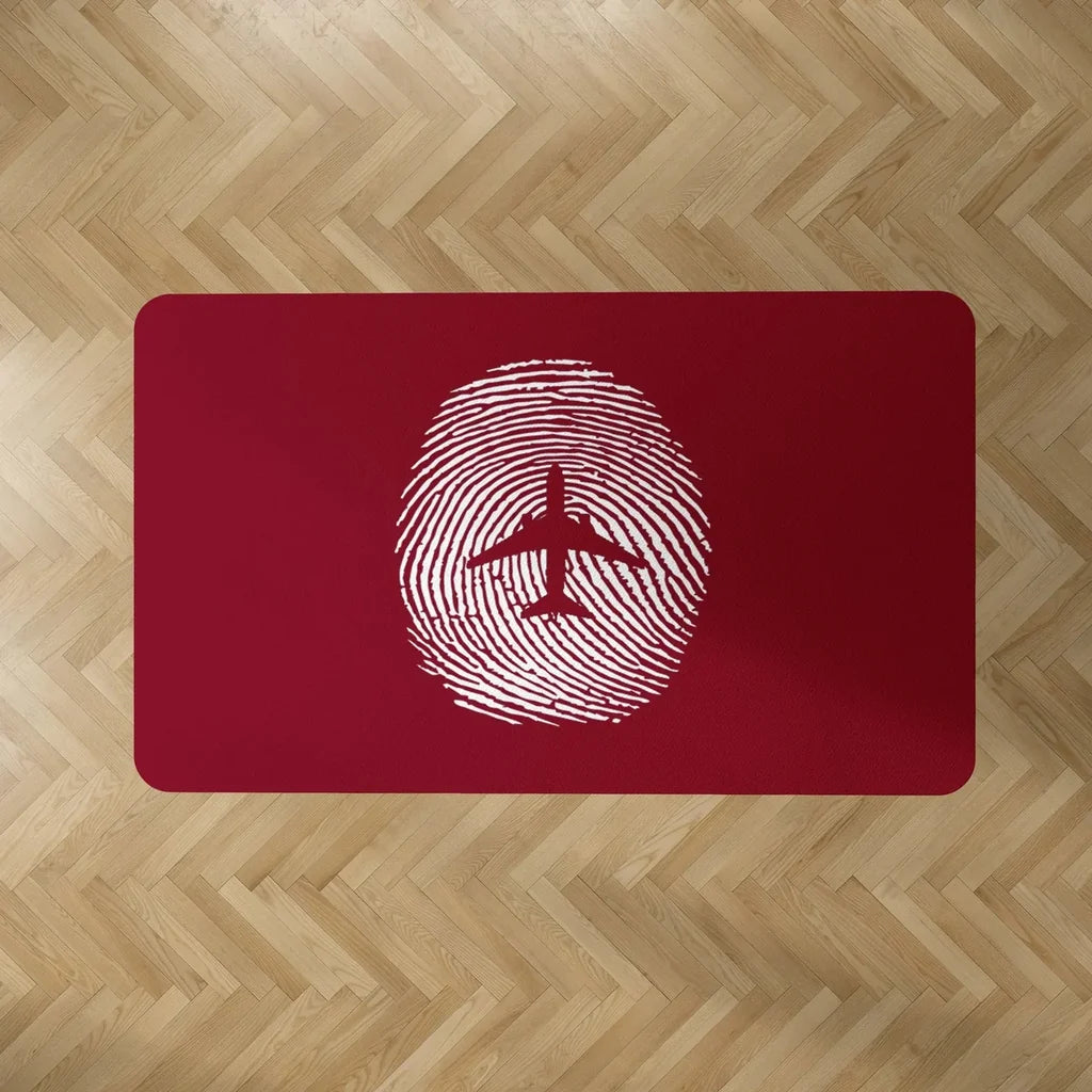 Aviation Finger Print Floor Mat - view 6