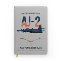 Thumbnail for AJ-2 Savage Tanker design on light gray notebook