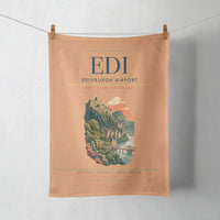 Thumbnail for Edinburgh Airport EDI - Firth Stone Heather Crest - Orange
