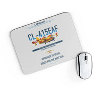 Thumbnail for Canadair CL-415EAF design on light gray rectangle mouse pad