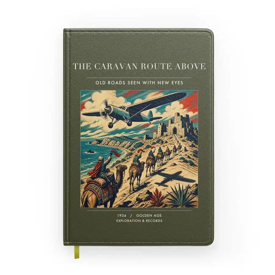 VINTAGE G4332 - The Caravan Route Above - Designed Notebooks design on greenarmy